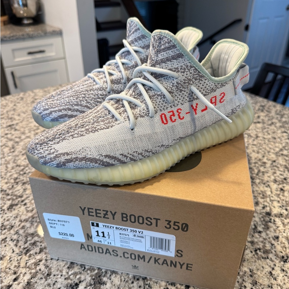 Yeezy Boost 350 V2- Blue Tint with Prime-knit Upper